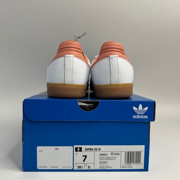 Adidas Samba OG WMNS “White Wonder Cosmic Clay” 2023 - Picture 4 of 4